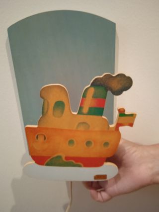 Lampara de pared dormitorio infantil
