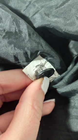 Chaqueta americana negra de Teide