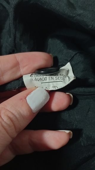 Chaqueta americana negra de Teide