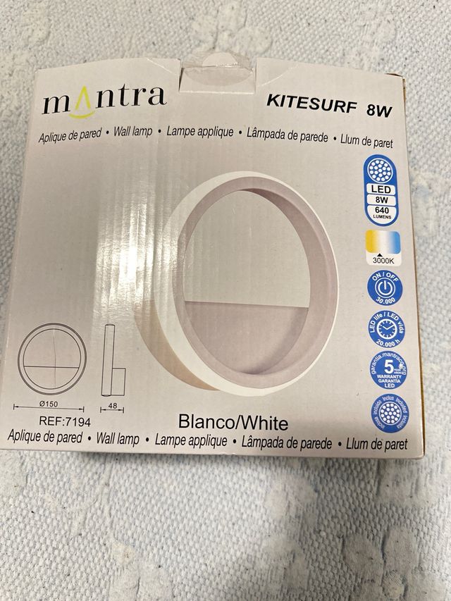 Aplique de diseño, mAntra Kitesurf 8W.