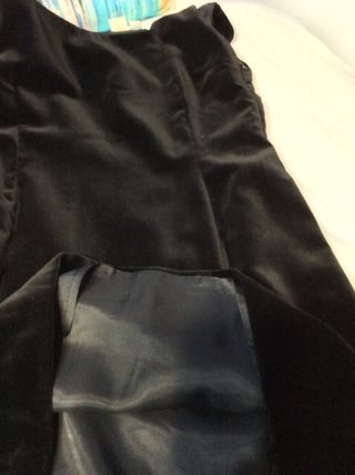 Vestido de terciopelo 