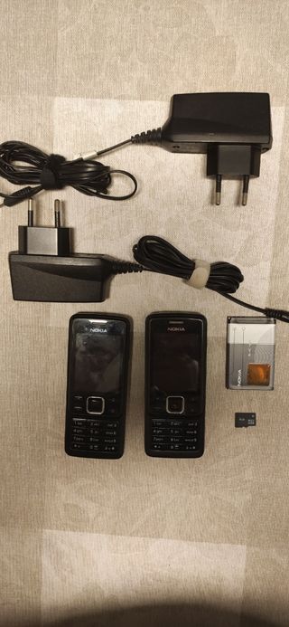 Due telefoni NOKIA 6300