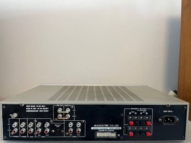 Amplificador HiFi Akai AM U03  - Revisado+Garantia