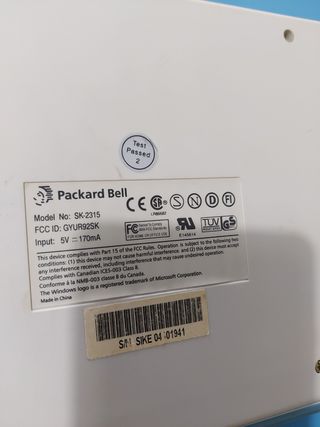 Teclado para ordenador