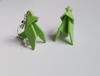 Pendientes pajarita 
