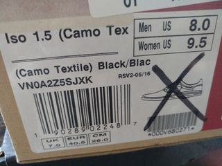 Tenis vans ISO 1.5 40.5 como nuevas