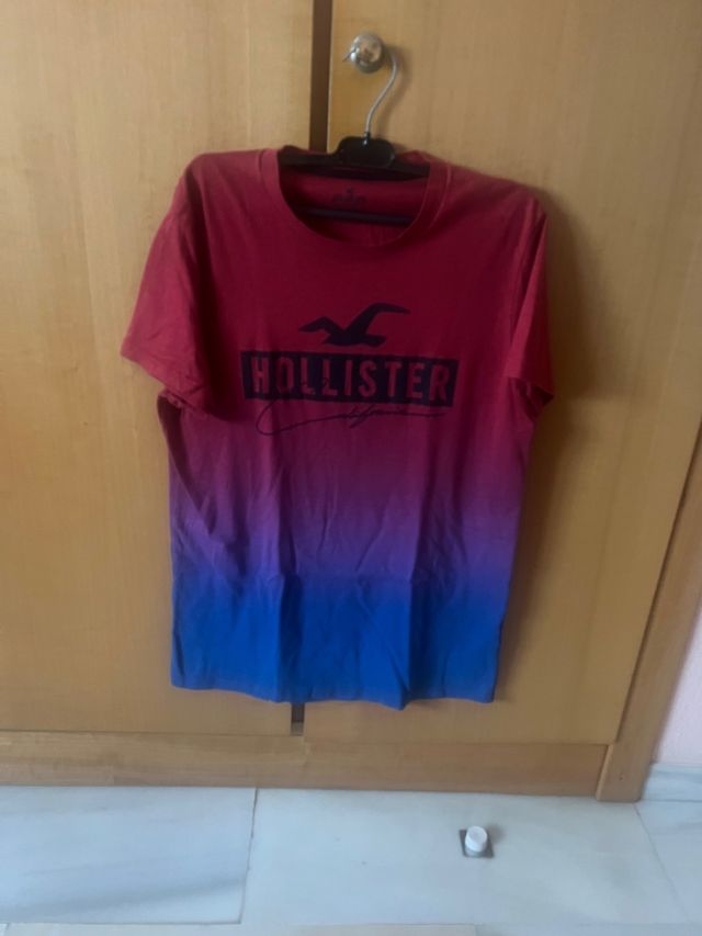 camiseta manga corta hollister