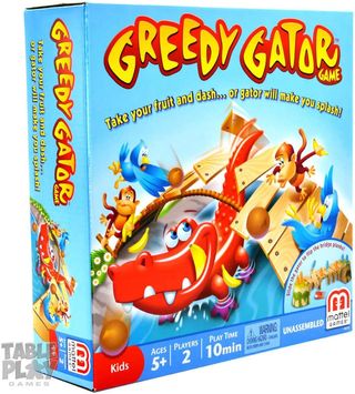 Gioco da tavolo Mattel Greedy Gator - Croco Jungle