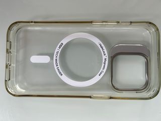 funda iphone 14 pro con clip protector