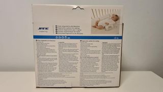 Cojín antivuelco ergonómico de descanso para bebé