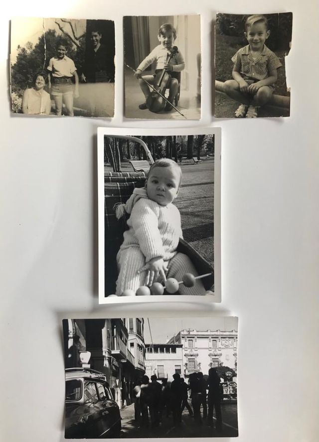 Fotos antiguas Familia antik Barcelona