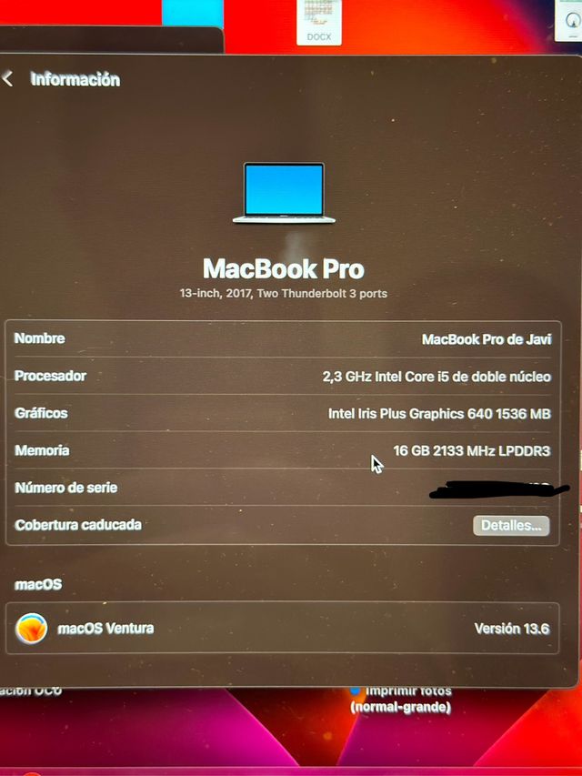 MacBook Pro 13’