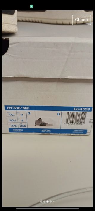 Adidas Entrap Mid / Grey  - Rare