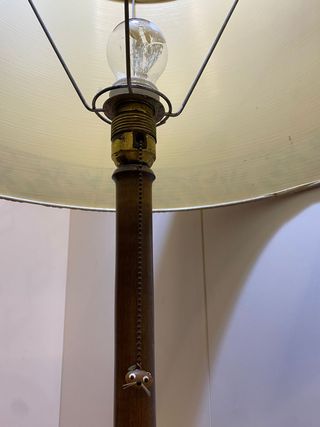 LÁMPARA ANTIGUA DE PIE VINTAGE