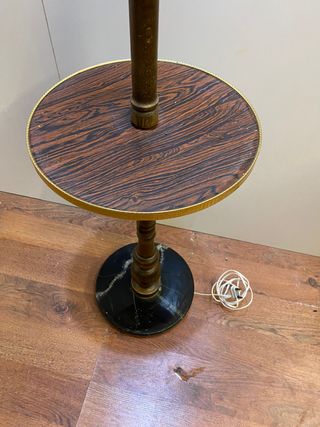 LÁMPARA ANTIGUA DE PIE VINTAGE