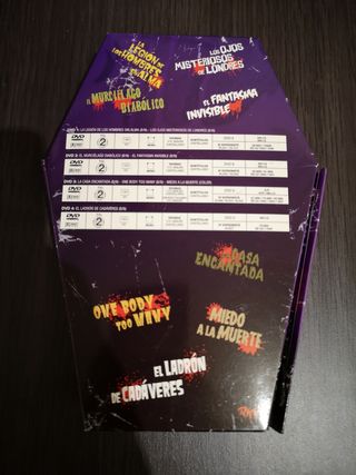 Pack ataud 8 películas DVD Bela Lugosi (4 DVD)