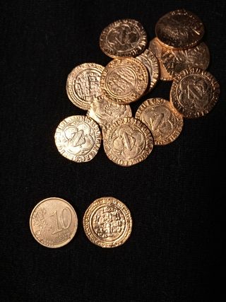 Monedas arras de boda