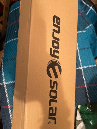 Soporte placa solar camper