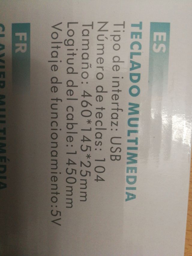 PRITECH Teclado Multimedia