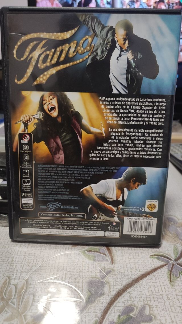 Fama dvd