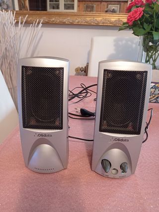 n.2 casse stereo Olidata per computer 