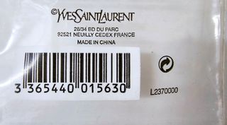 Yves Saint Laurent Espejo YSL espejo de bolso.