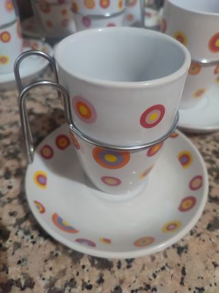 Juego vasos de leche