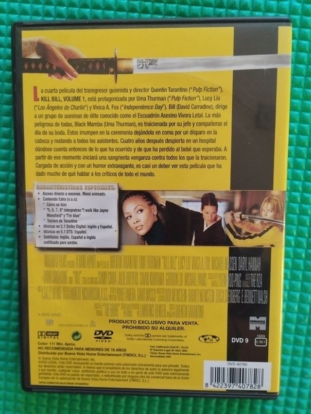 DVD Kill Bill