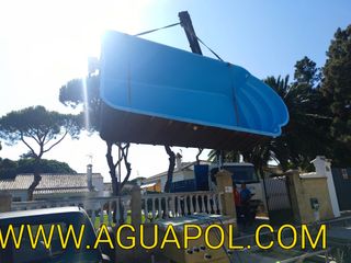 Piscina de poliéster