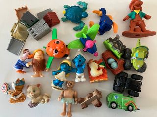 Happy meal, burger king, kinder sopresa