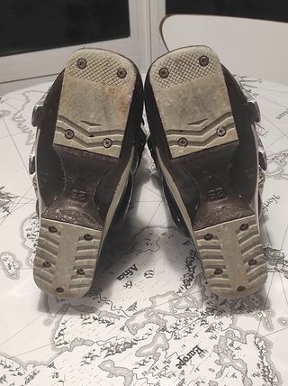 Botas esquí talla 25 equivalen a un 39