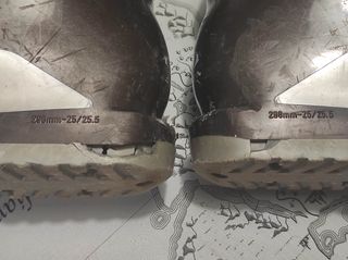 Botas esquí talla 25 equivalen a un 39