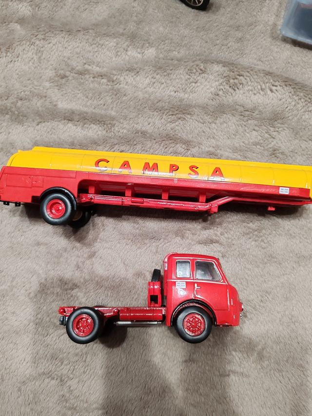 Camión cisterna cansa