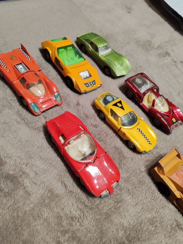 Lote de coches antiguos