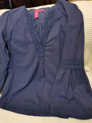 Camisola algodon manga ancha