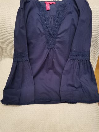 Camisola algodon manga ancha