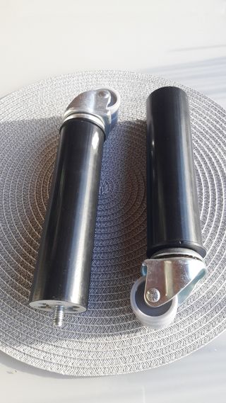 Patas somier con ruedas