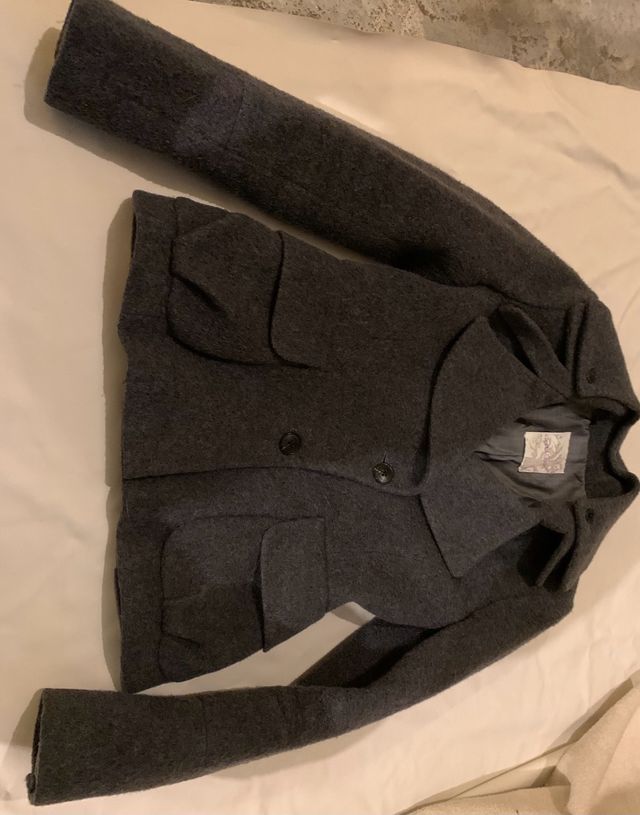 giacca lana donna gold case