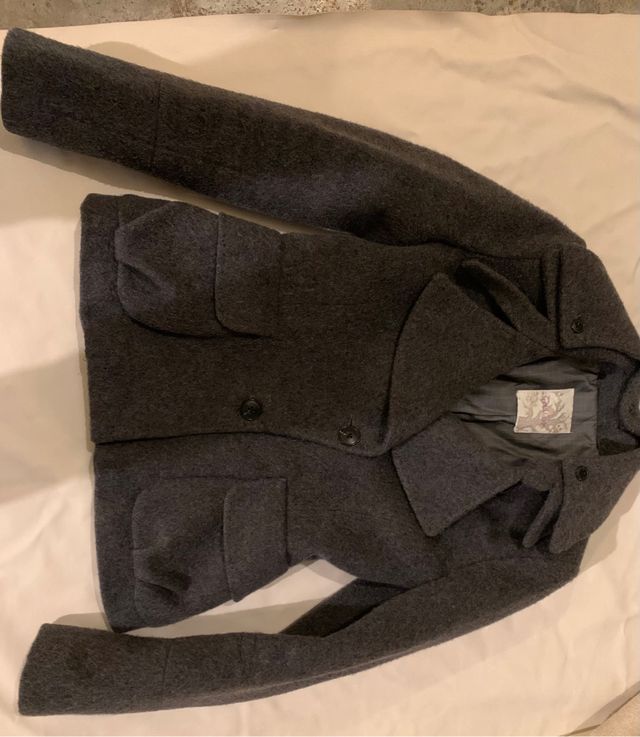 giacca lana donna gold case