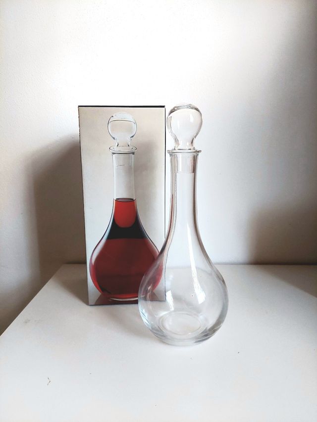 Decanter vetro soffiato