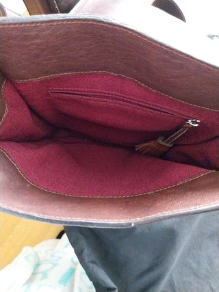 Bolso bandolera Plata de Palo . Unisex .