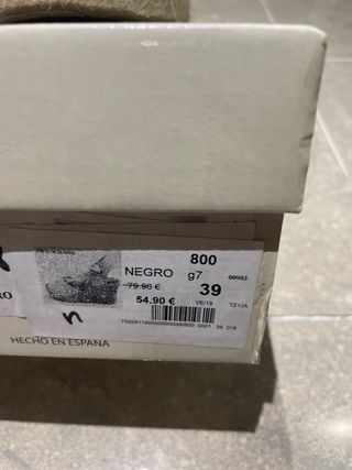 sandalia coketa negra