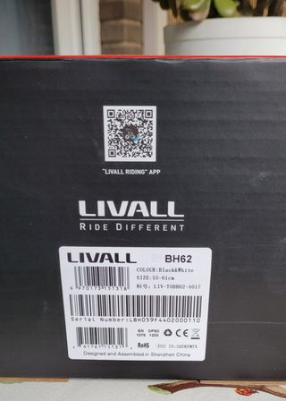 Casco bici Livall talla 55-61cm