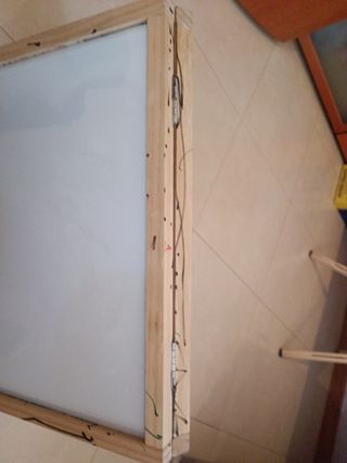 Pizarra niños doble cara