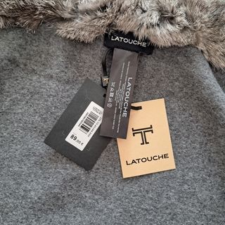 bufanda poncho pelo de conejo nuevo Latouche.