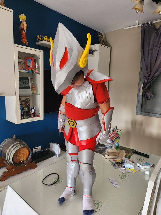 Armadura de pegaso completa, disfraz