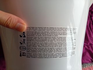 Bañera para bebé Shnuggle