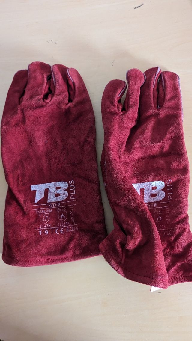 Guantes soldador