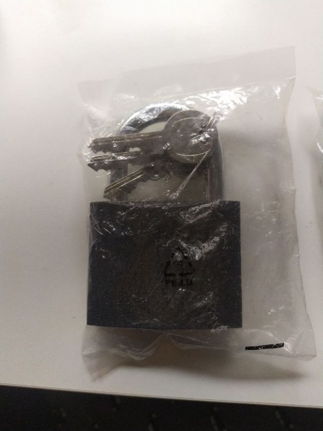 Pareja de candados acero cementado 60mm