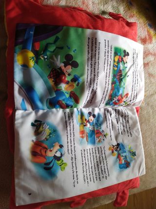 Libro blandito "la casa de Mickey Mouse"